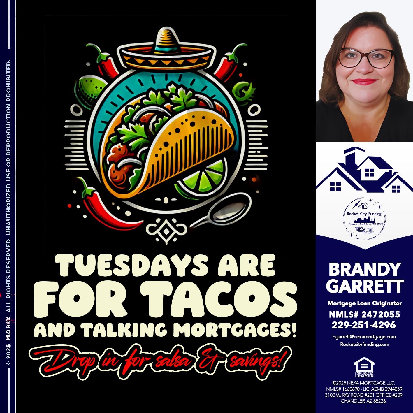 TACO TUESDAY- Brandy Garrett -Mortgage Loan Originator