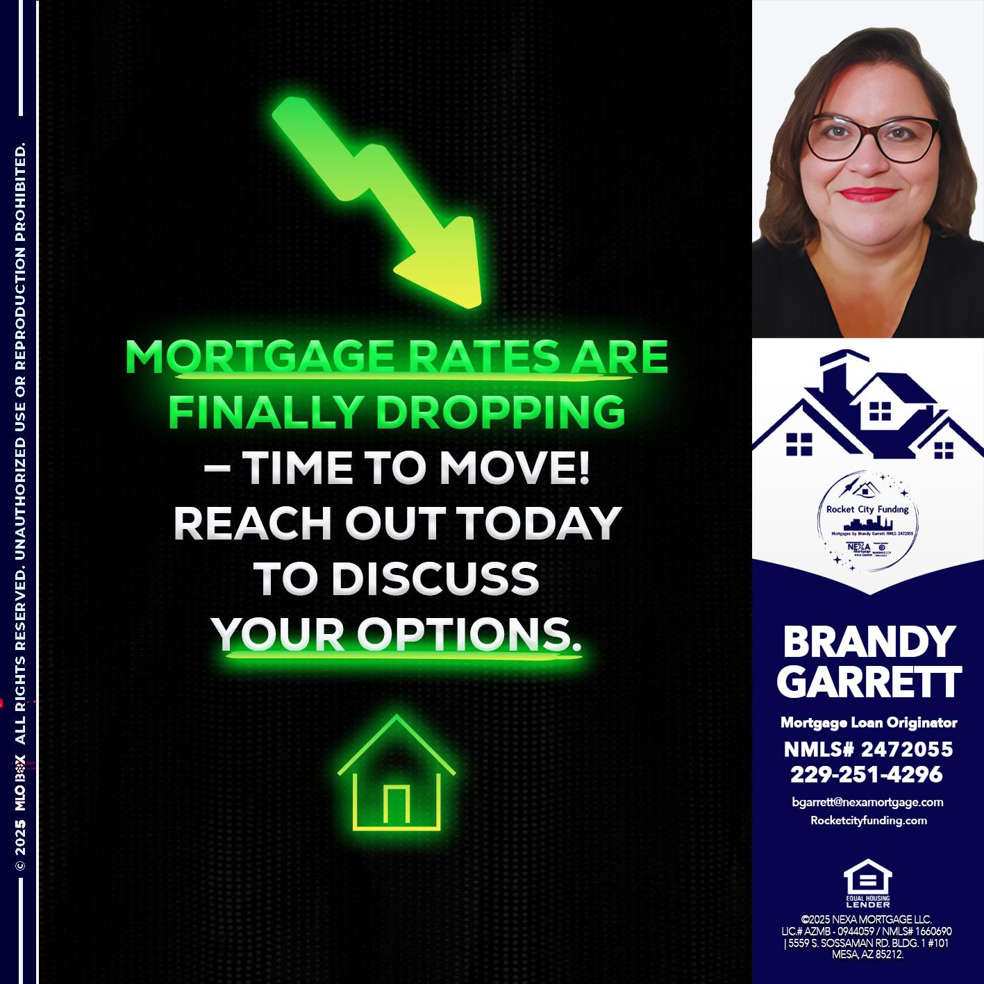 MORTGAGE RATES - Brandy Garrett -Mortgage Loan Originator