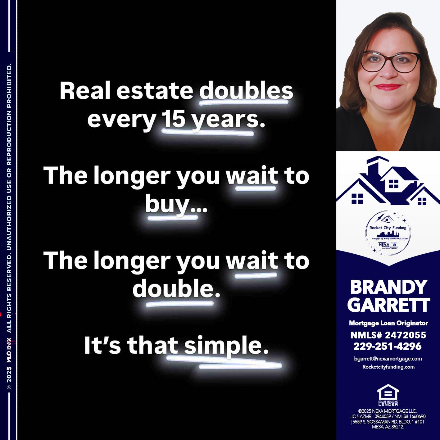 REAL ESTATE - Brandy Garrett -Mortgage Loan Originator