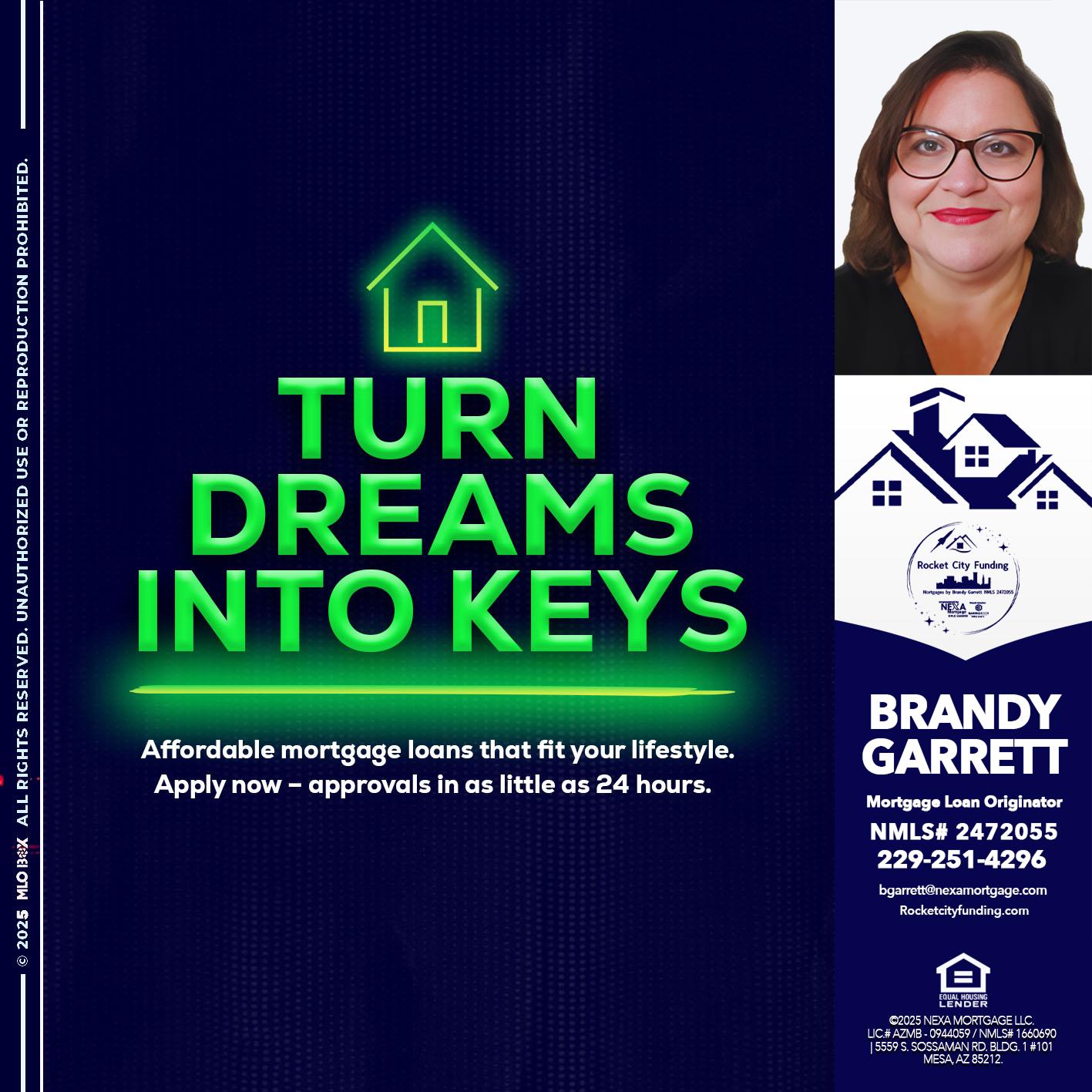 turn dreams - Brandy Garrett -Mortgage Loan Originator