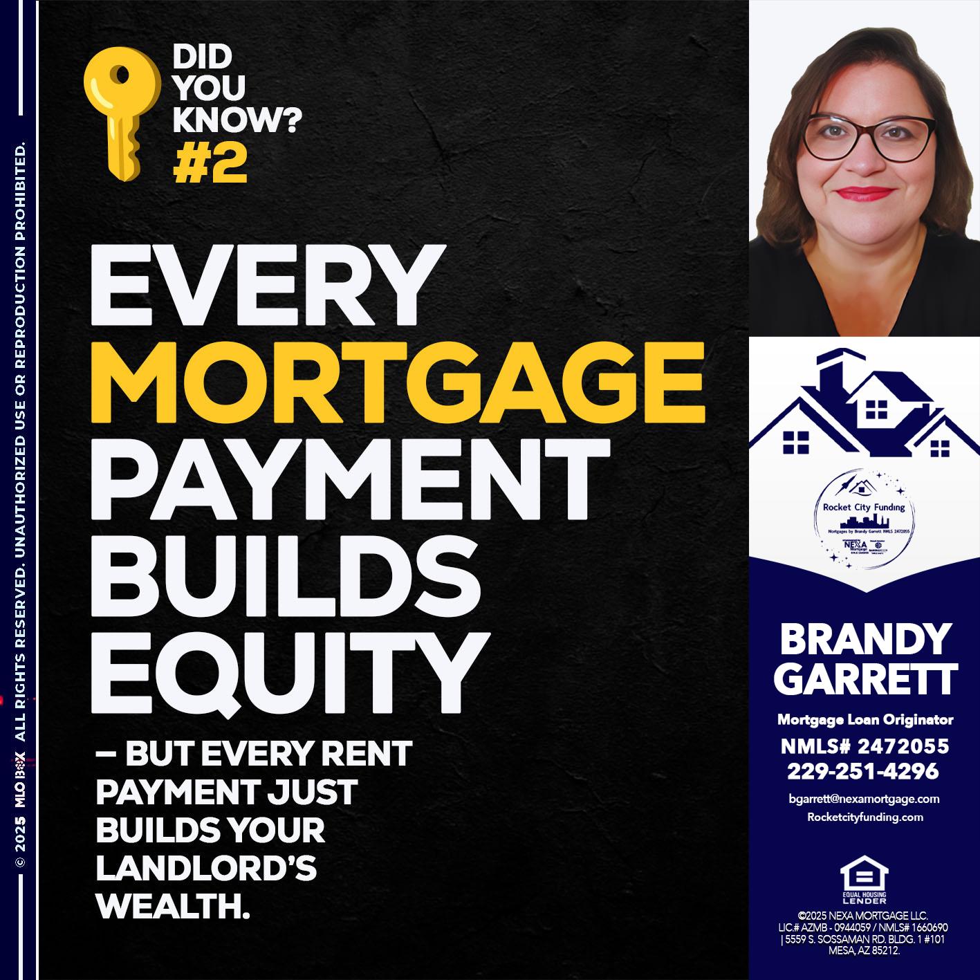 DID YOU KNOW? - Brandy Garrett -Mortgage Loan Originator