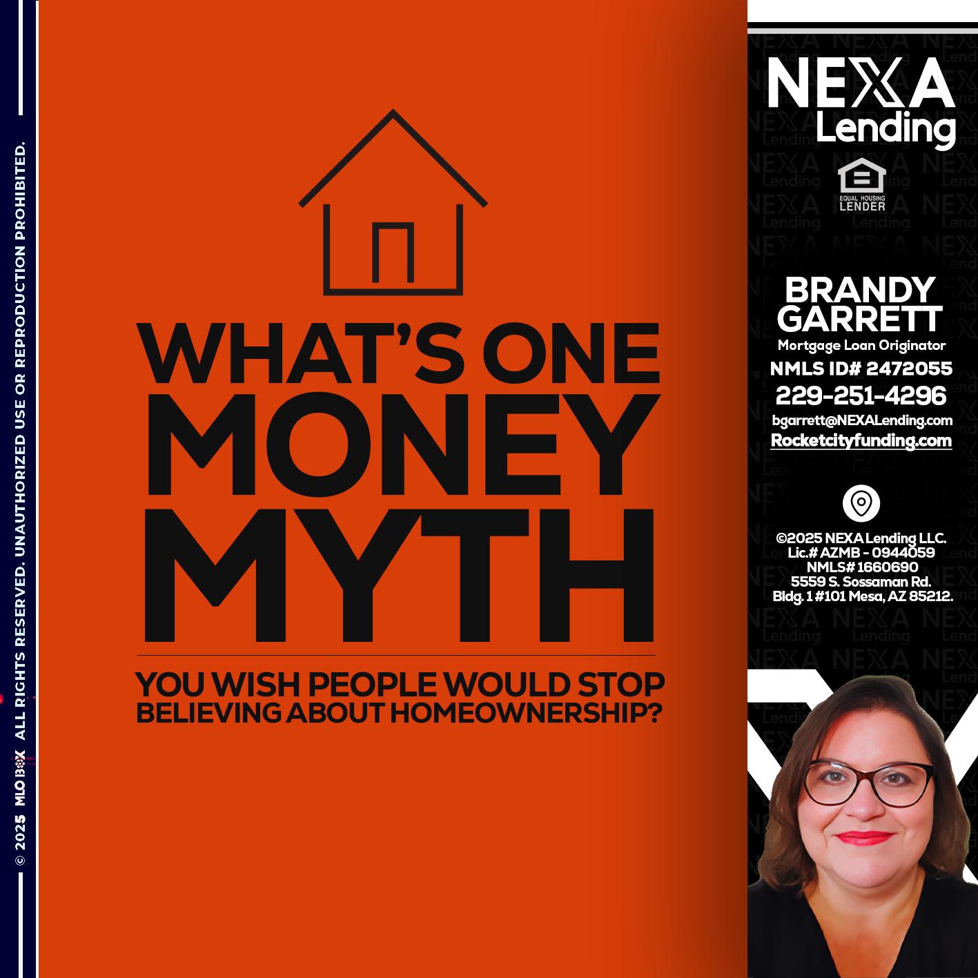 WHATS ONE - Brandy Garrett -Mortgage Loan Originator