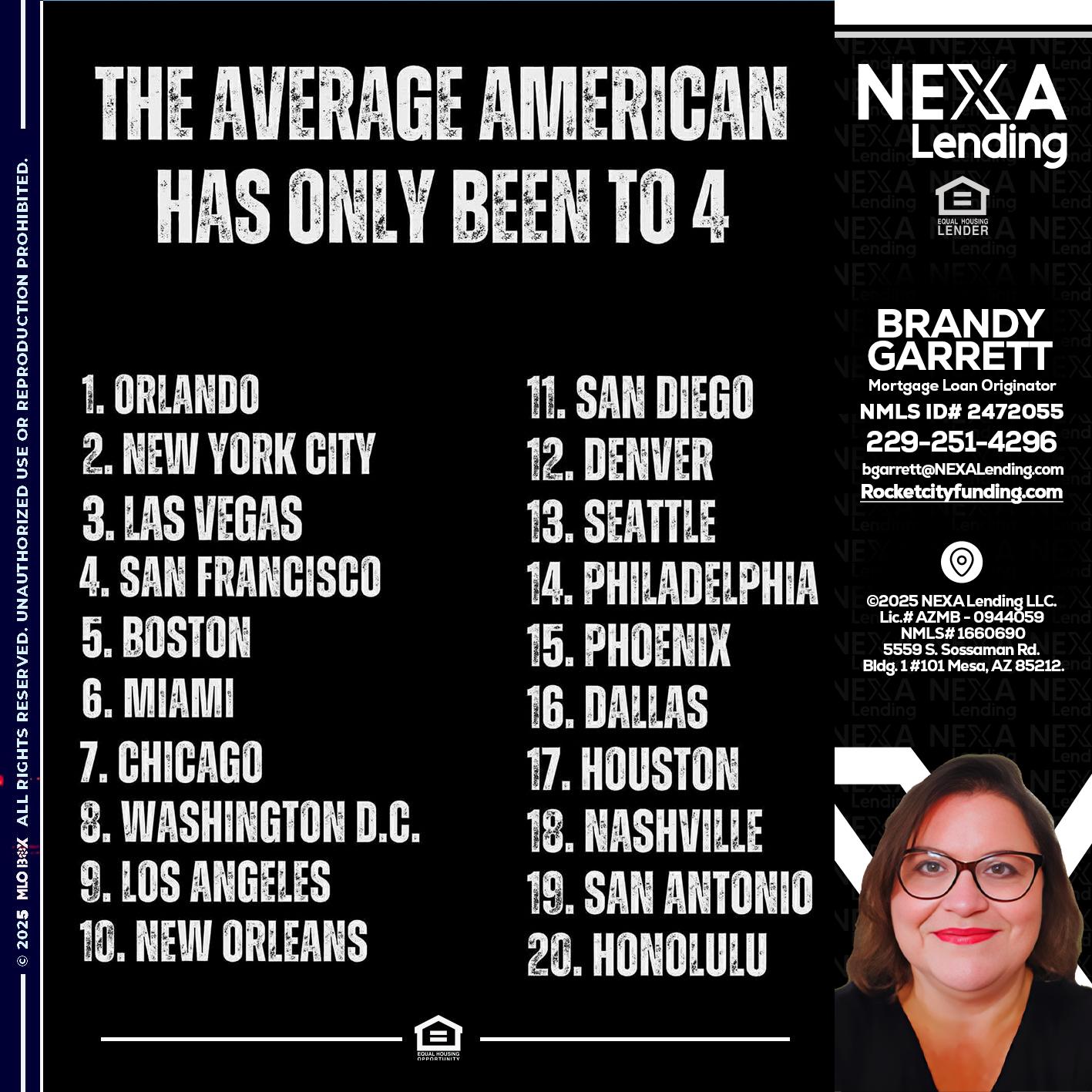 THE AVERAGE AMERICAN - Brandy Garrett -Mortgage Loan Originator