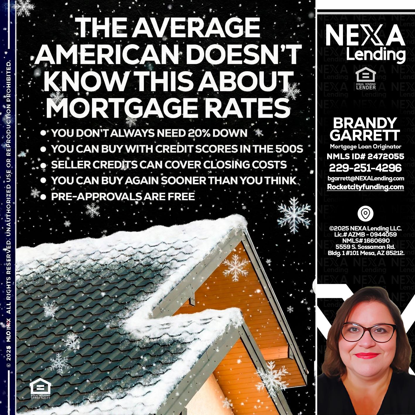 THE AVERAGE - Brandy Garrett -Mortgage Loan Originator