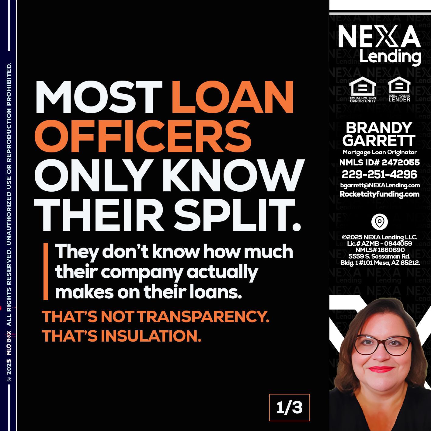 1 OF 3 - Brandy Garrett -Mortgage Loan Originator