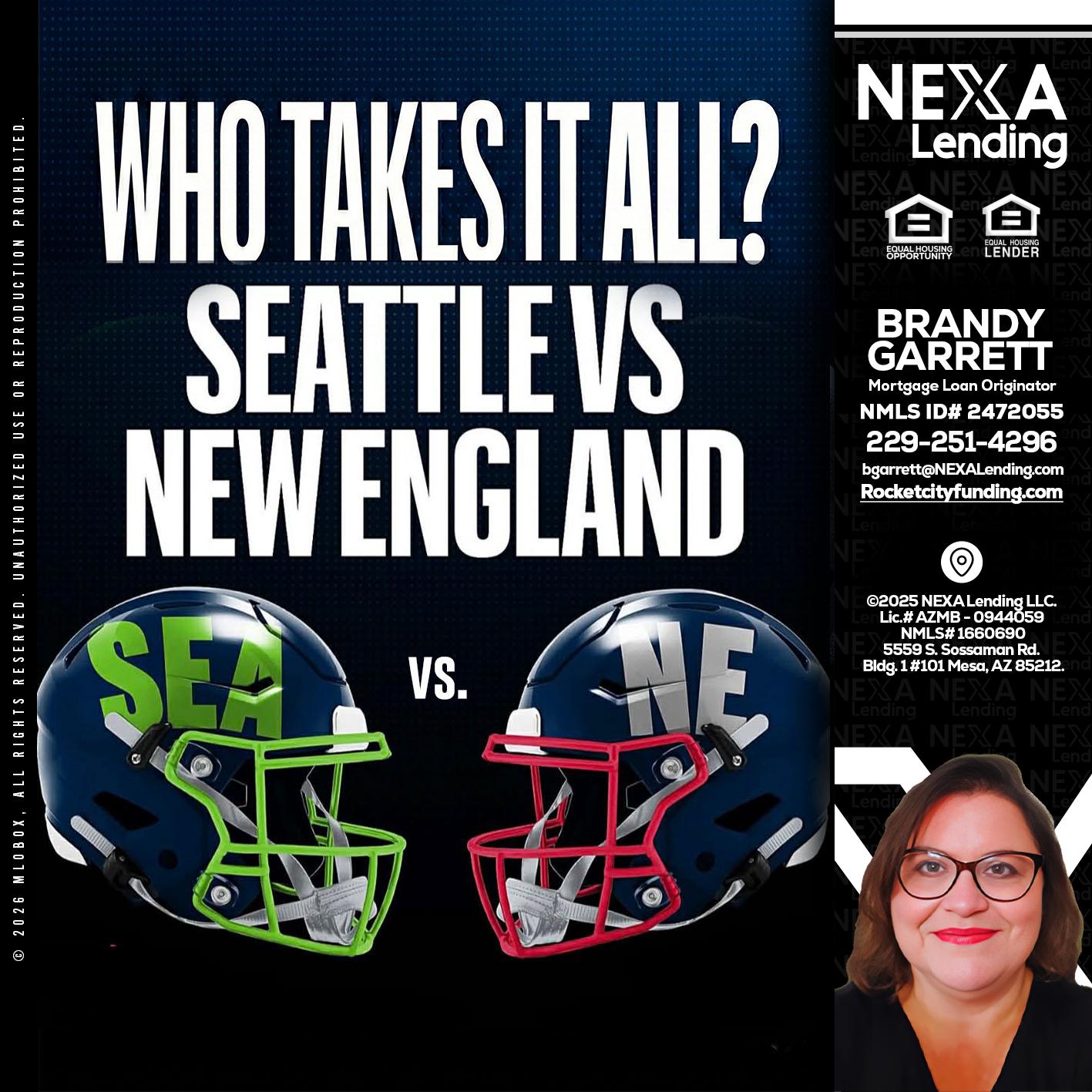 WHO TAKE IT ALL? - Brandy Garrett -Mortgage Loan Originator