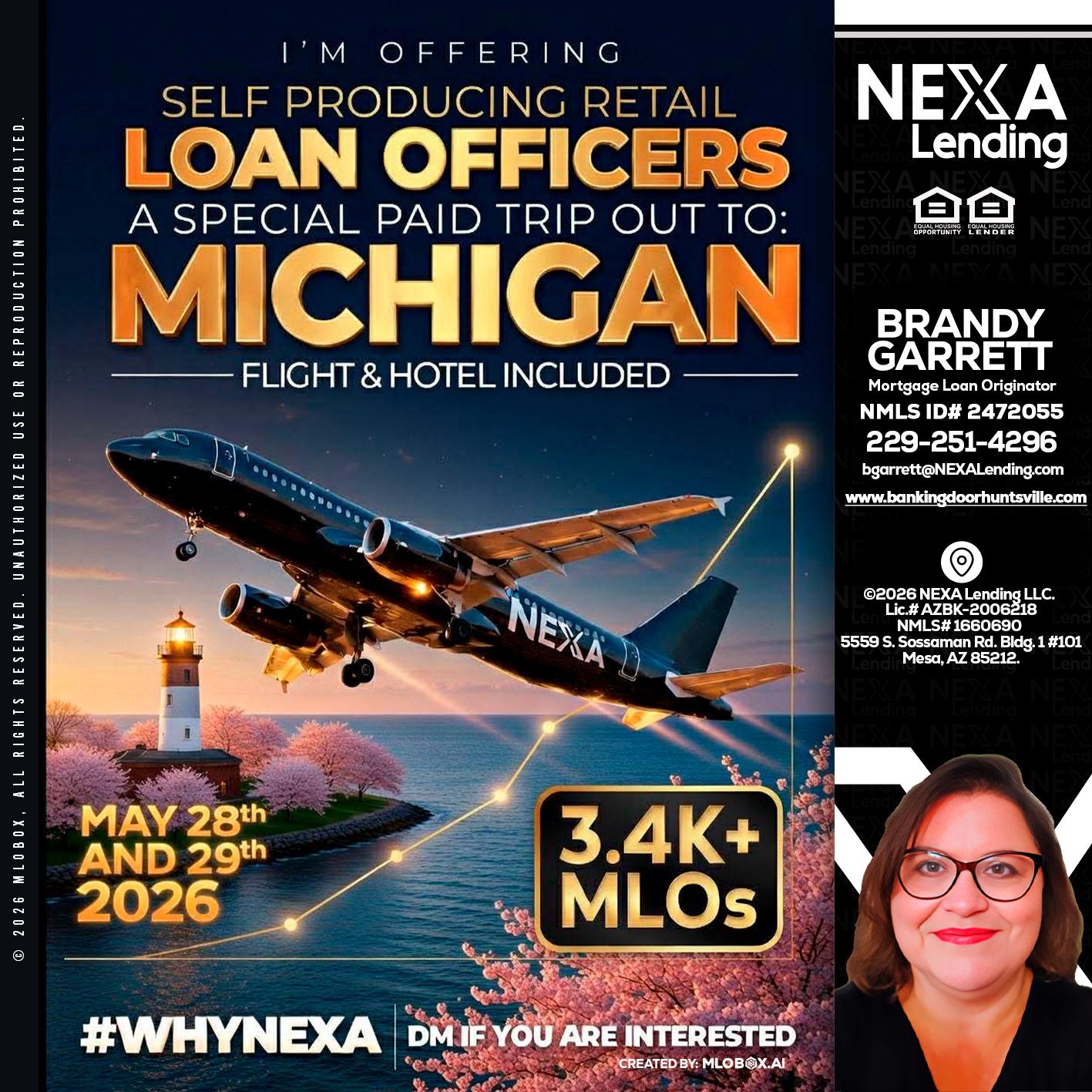 MICHIGAN TRIP - Brandy Garrett -Mortgage Loan Originator