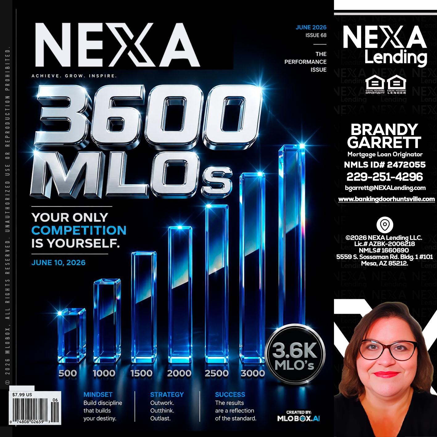 3600 MLOs - Brandy Garrett -Mortgage Loan Originator