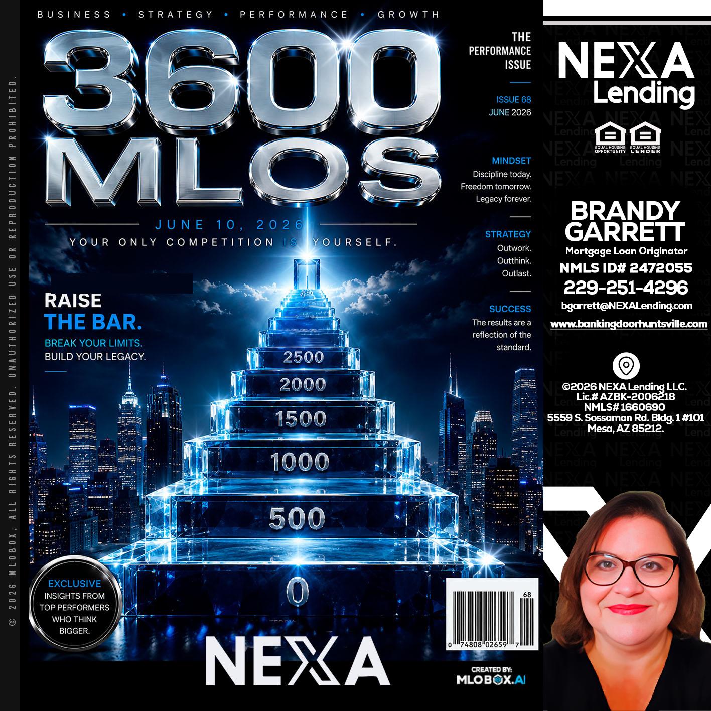 3600 MLOs - Brandy Garrett -Mortgage Loan Originator