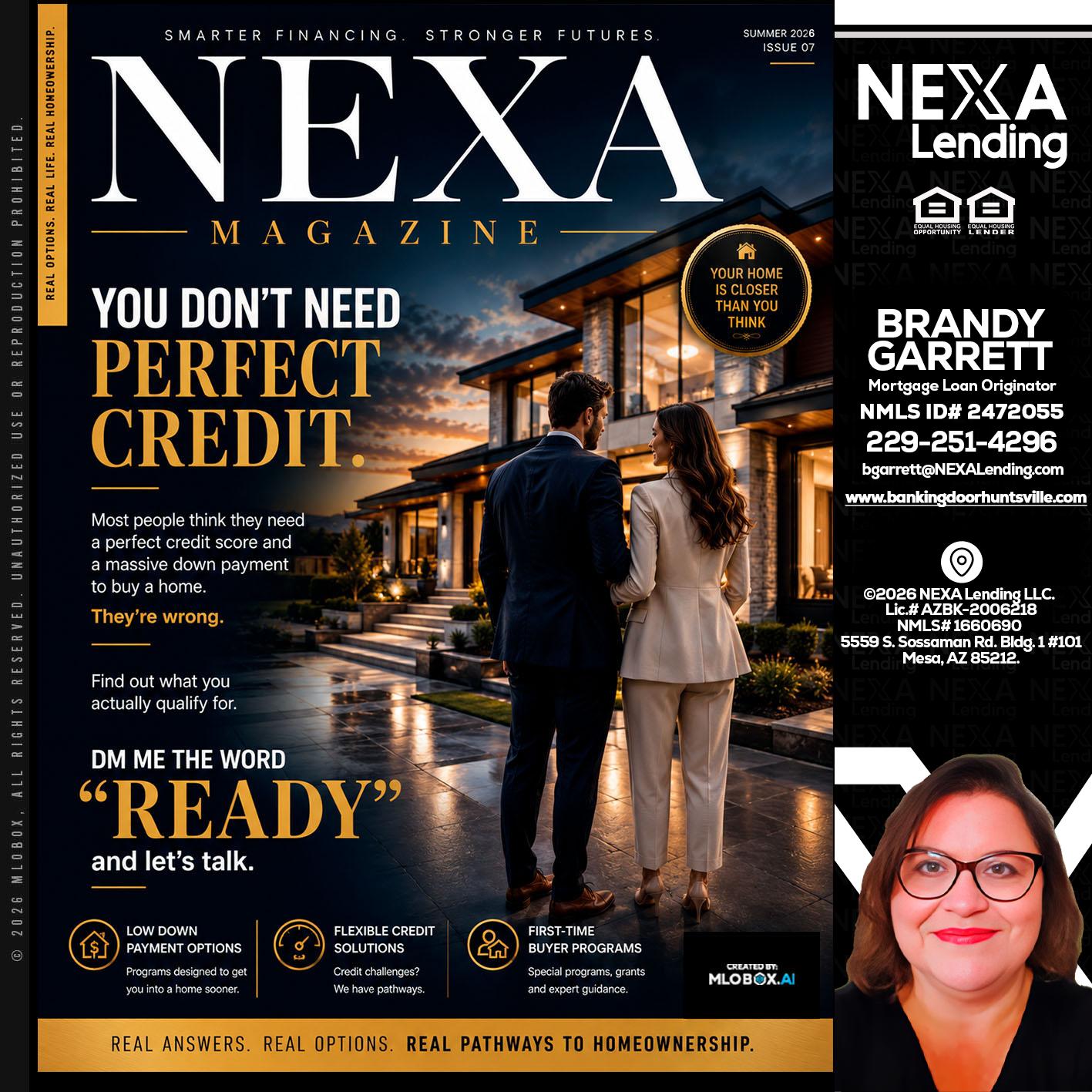NEXA MAGAZINE - Brandy Garrett -Mortgage Loan Originator