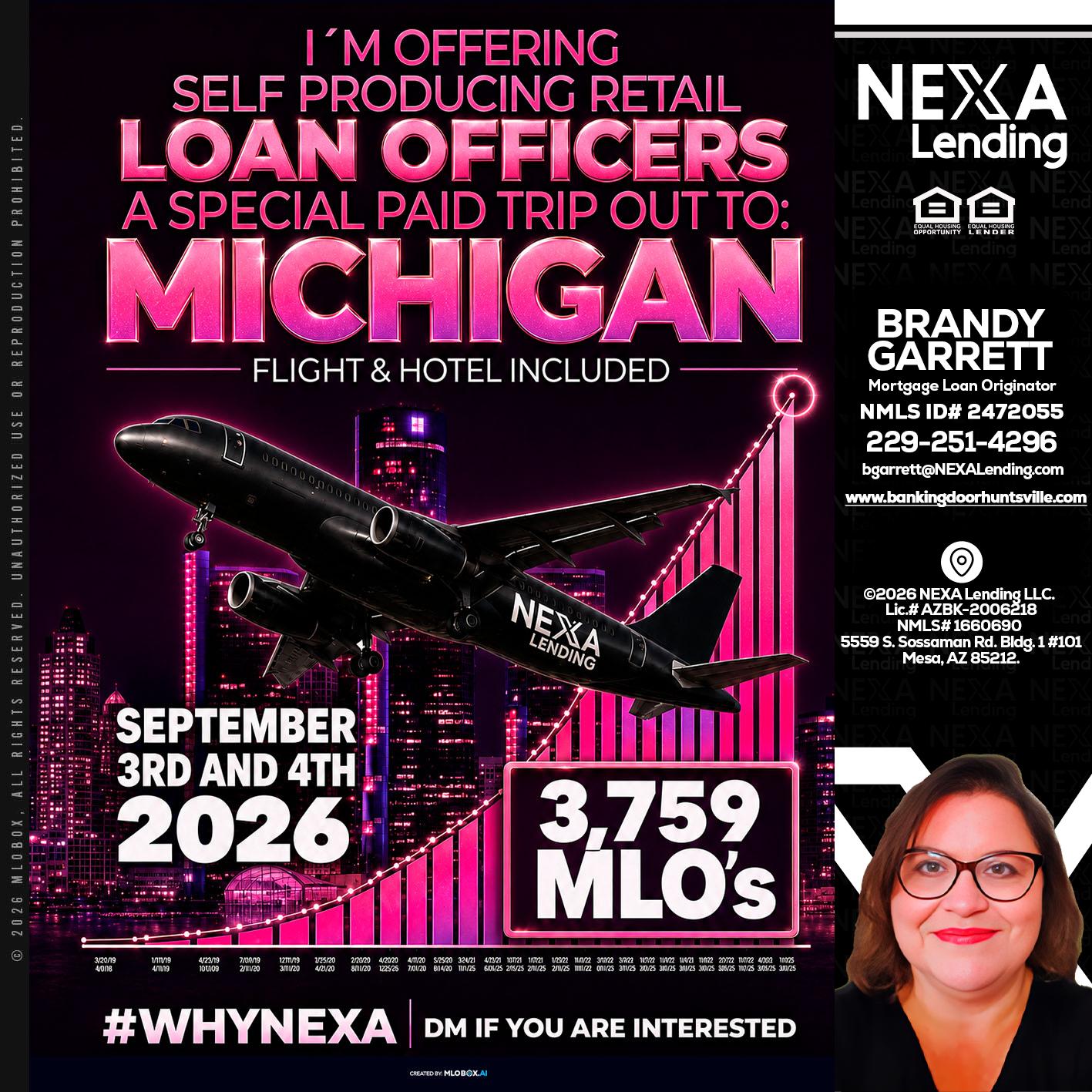 MICHIGAN TRIP - Brandy Garrett -Mortgage Loan Originator